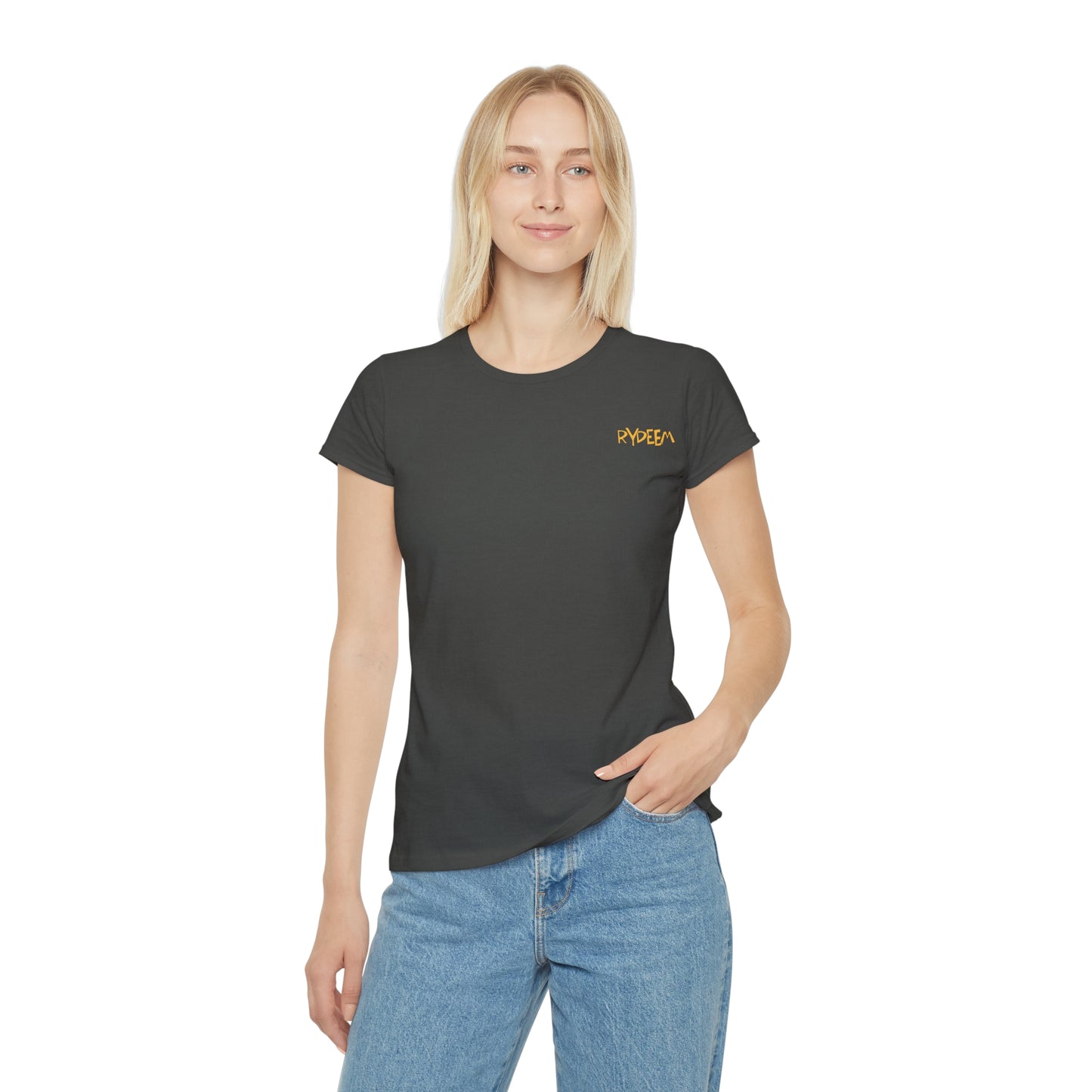 RYDEEM Women's Iconic T-Shirt - Casual Comfort for Everyday Wear