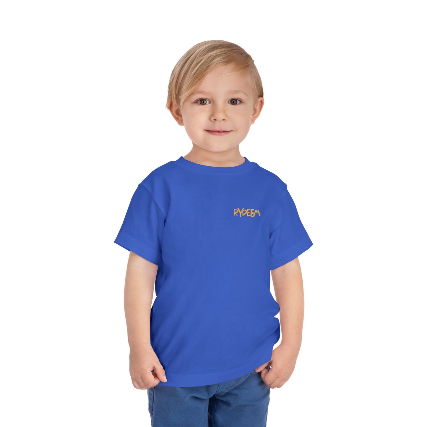 RYDEEM Toddler Short Sleeve Tee - Fun Everyday Wear for Kids