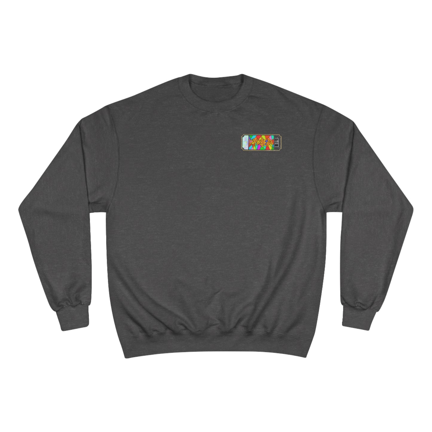 Colorful RYDEEM Champion Sweatshirt - Unisex, Cozy Casual Wear