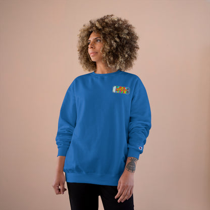 Colorful RYDEEM Champion Sweatshirt - Unisex, Cozy Casual Wear