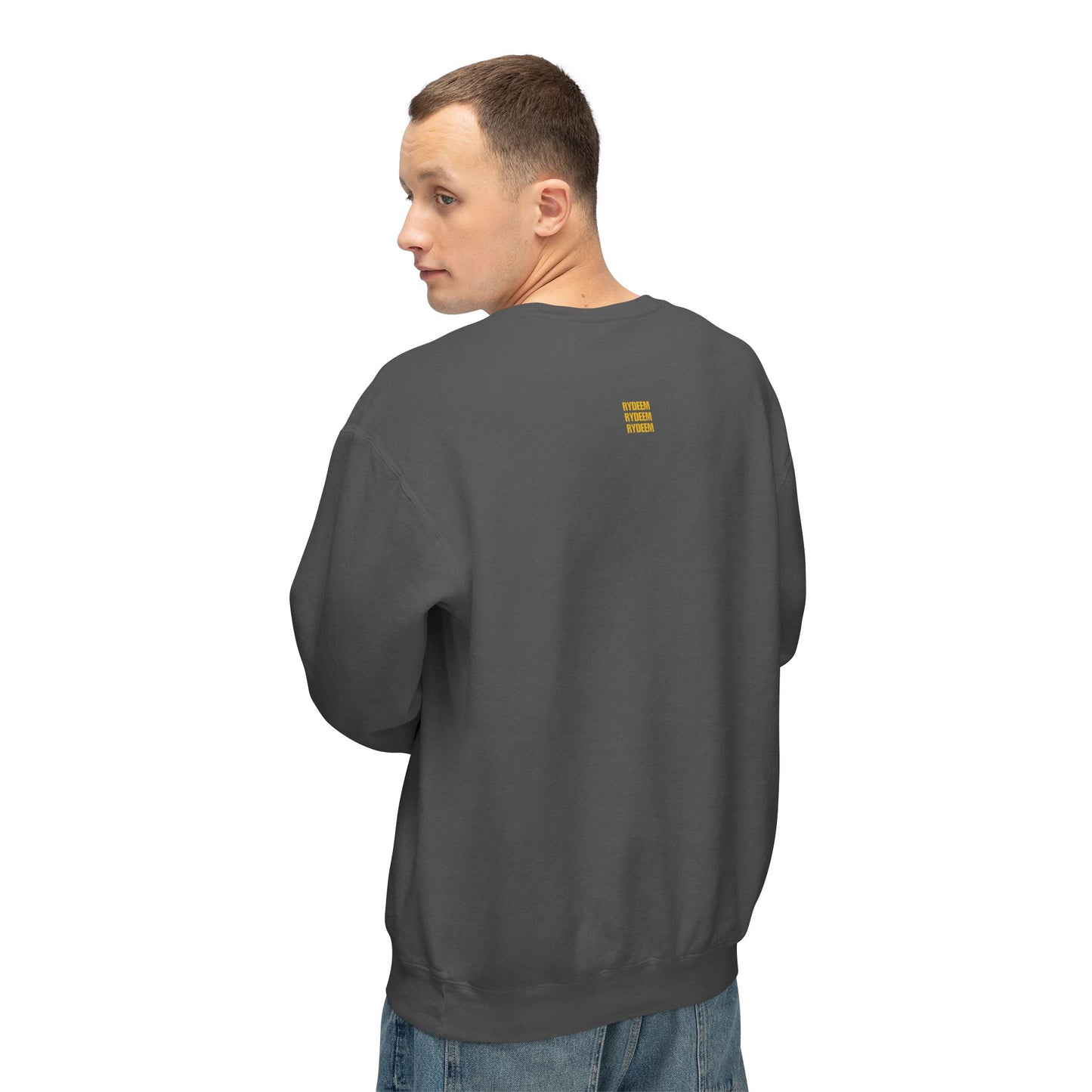 RYDEEM Unisex Lightweight Crewneck Sweatshirt - Casual Comfort for Everyday Wear