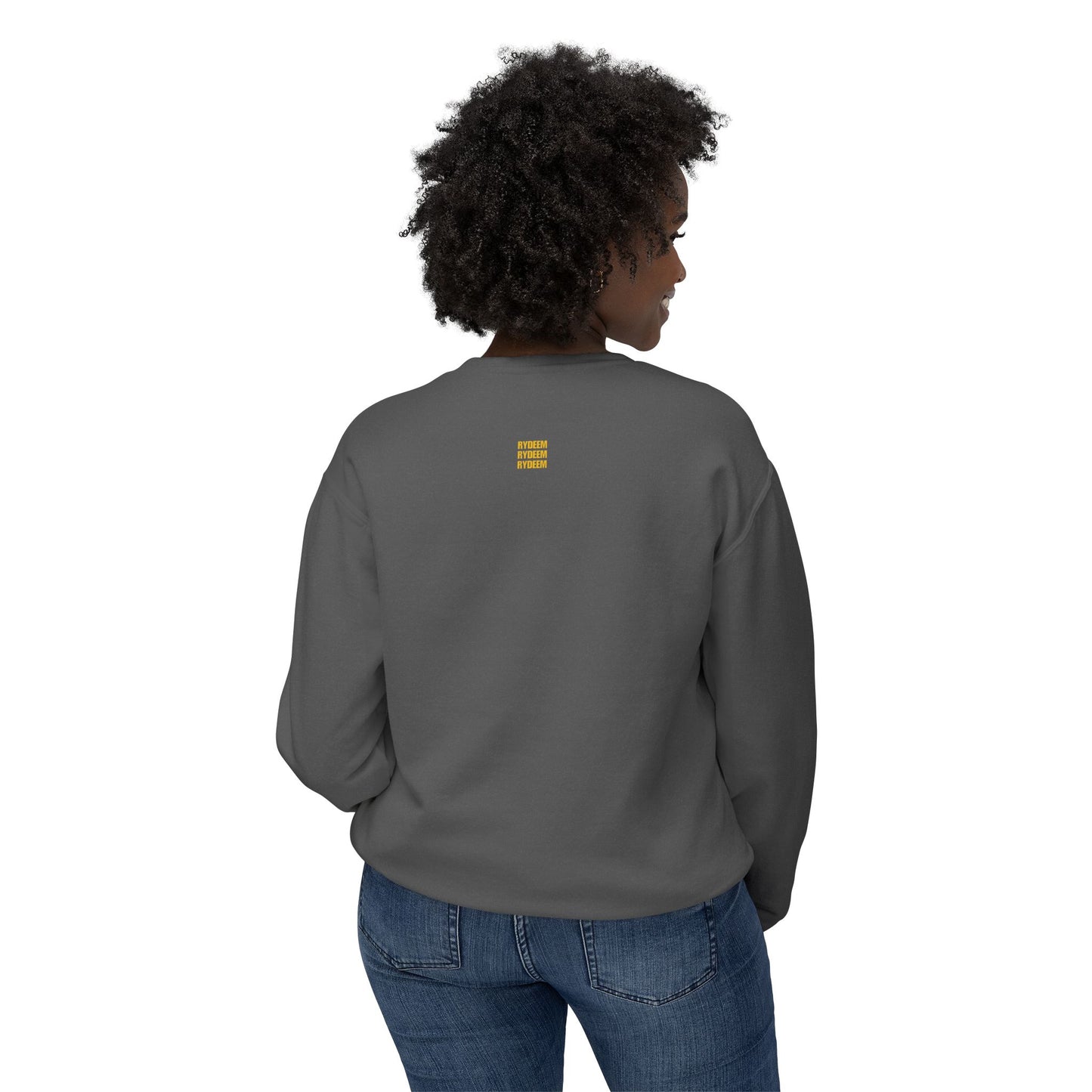 RYDEEM Unisex Lightweight Crewneck Sweatshirt - Casual Comfort for Everyday Wear