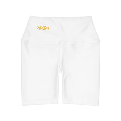 RYDEEM High Waisted Yoga Shorts - Comfort & Style for Active Living