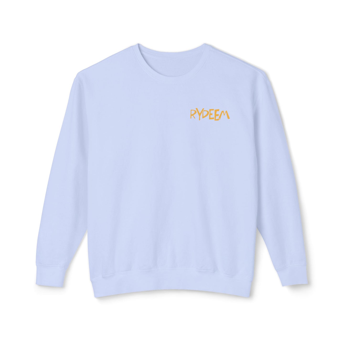 RYDEEM Unisex Lightweight Crewneck Sweatshirt - Casual Comfort for Everyday Wear