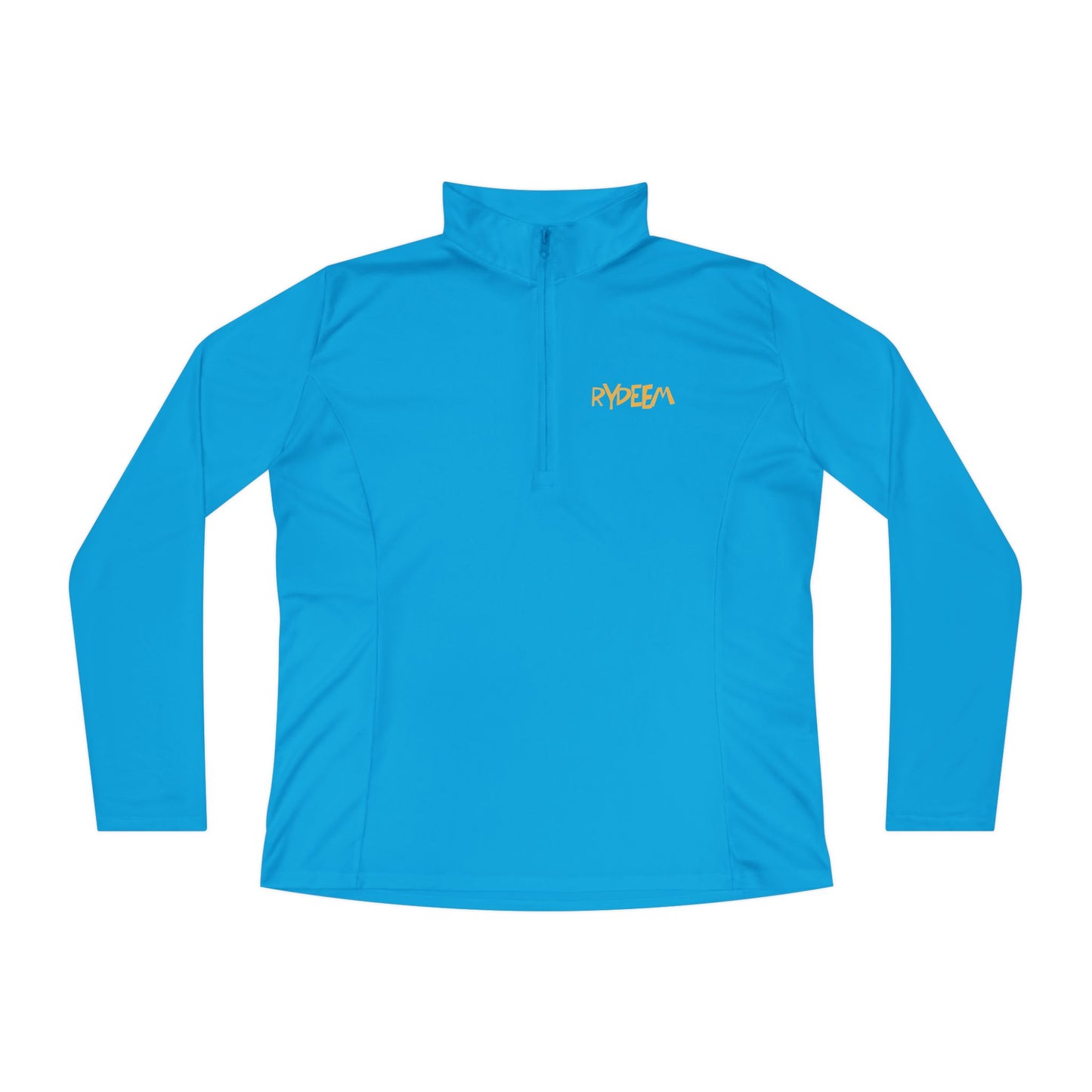 Ladies Quarter-Zip Pullover - Comfortable RYDEEM Athletic Top for Active Women