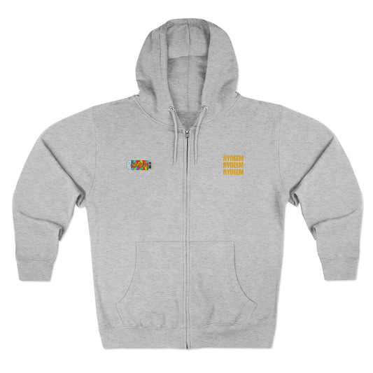 RYDEEM Unisex Zip Hoodie - Ideal for Chill Days and Celebrations