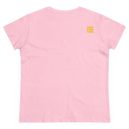 RYDEEM Casual Women's Mid-weight Cotton Tee