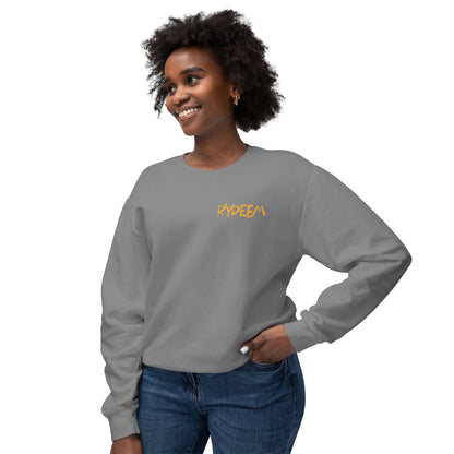 RYDEEM Unisex Lightweight Crewneck Sweatshirt - Casual Comfort for Everyday Wear