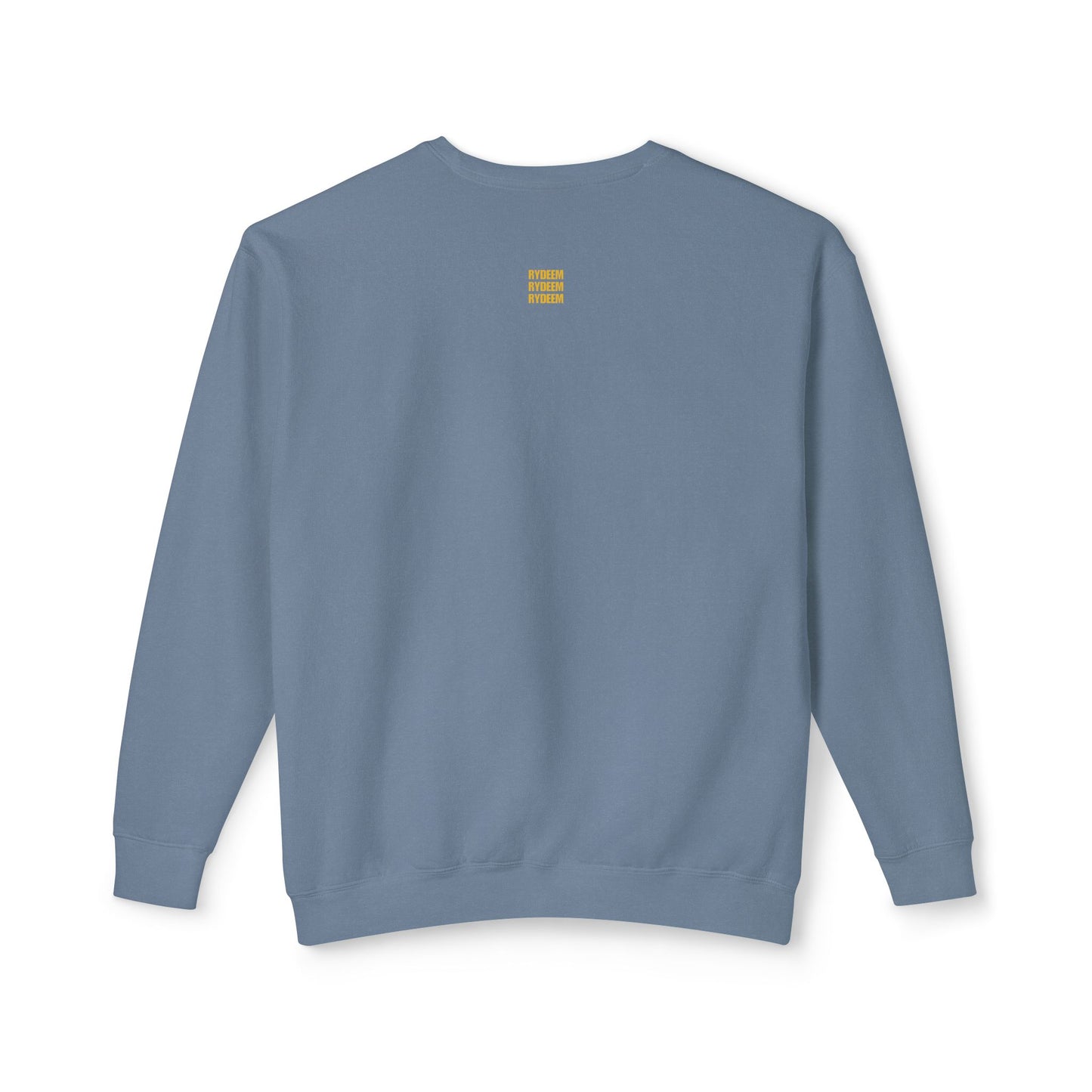 RYDEEM Unisex Lightweight Crewneck Sweatshirt - Casual Comfort for Everyday Wear