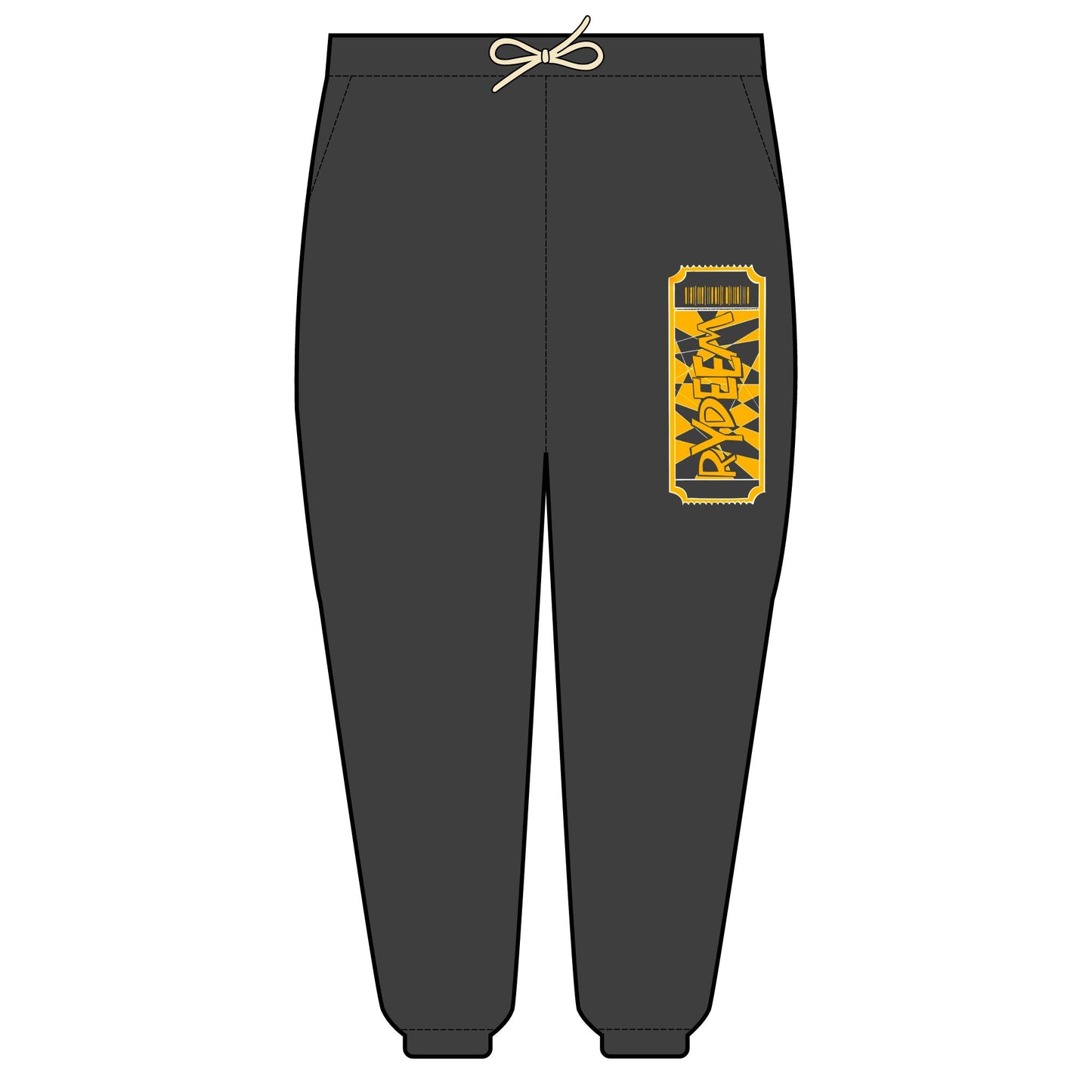 RYDEEM Unisex Lightweight Fleece Sweatpants - Perfect for Relaxation or Casual Wear