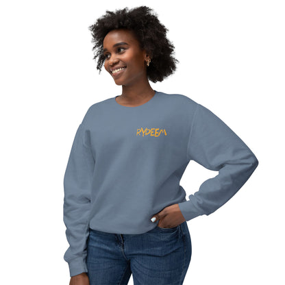 RYDEEM Unisex Lightweight Crewneck Sweatshirt - Casual Comfort for Everyday Wear