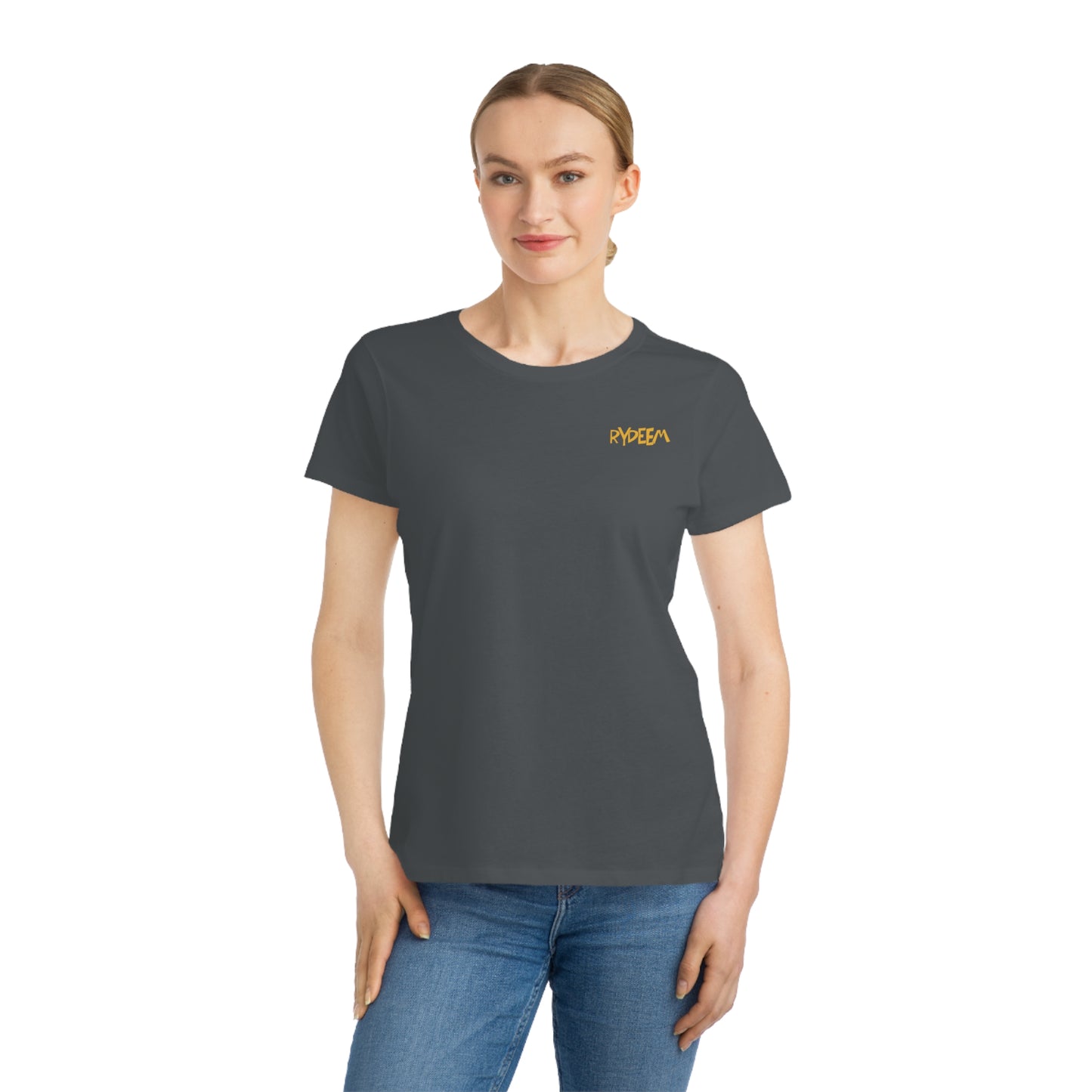 RYDEEM Organic Women's Classic T-Shirt - Stylish, Eco-Friendly Tee for Everyday Wear