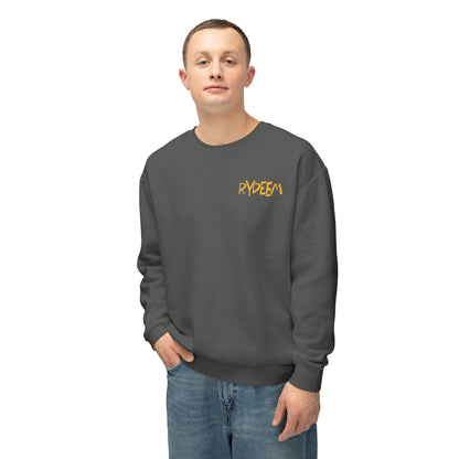 RYDEEM Unisex Lightweight Crewneck Sweatshirt - Casual Comfort for Everyday Wear