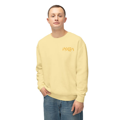 RYDEEM Unisex Lightweight Crewneck Sweatshirt - Casual Comfort for Everyday Wear