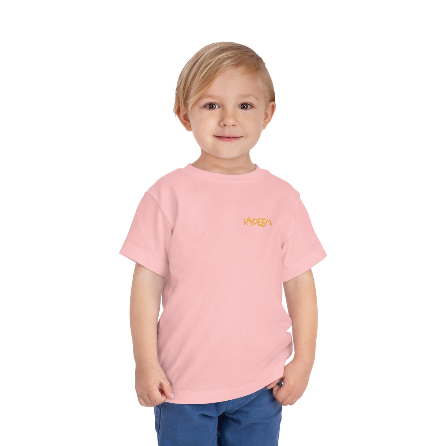 RYDEEM Toddler Short Sleeve Tee - Fun Everyday Wear for Kids