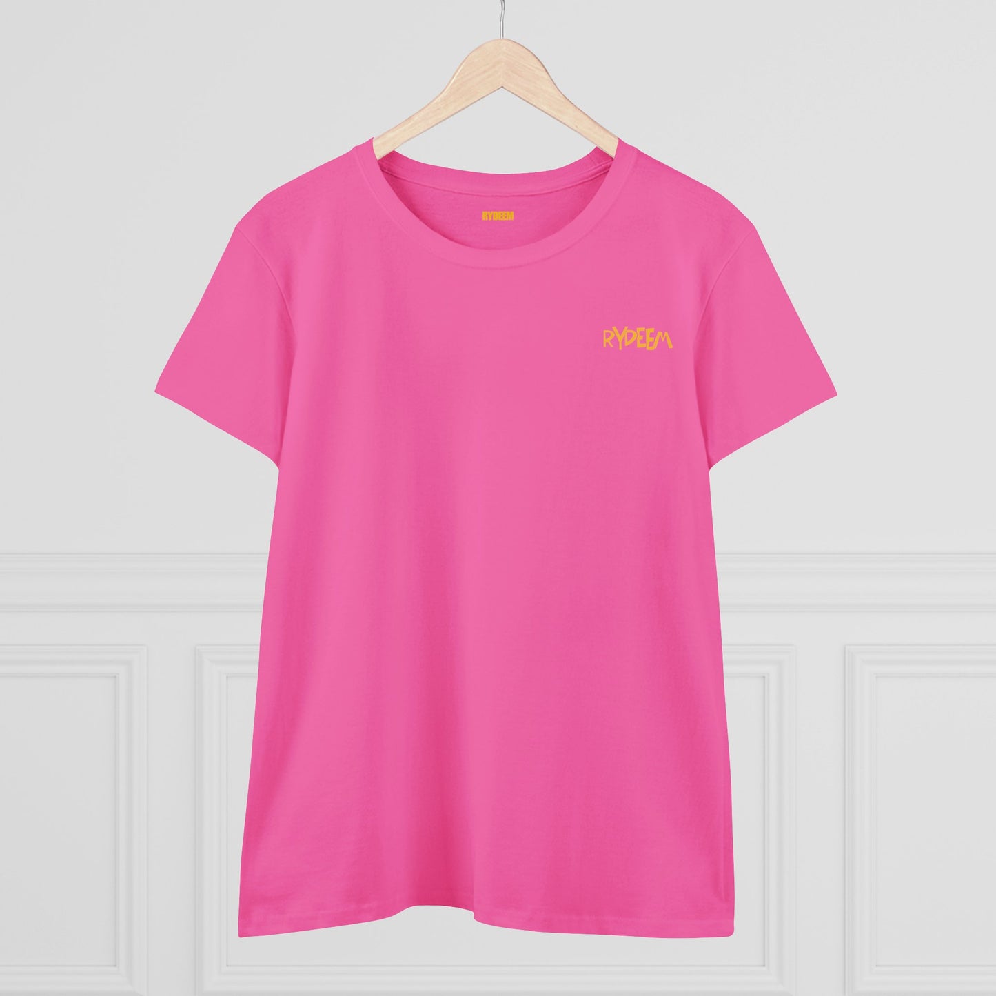 RYDEEM Casual Women's Mid-weight Cotton Tee