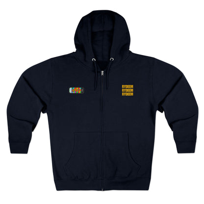 RYDEEM Unisex Zip Hoodie - Ideal for Chill Days and Celebrations