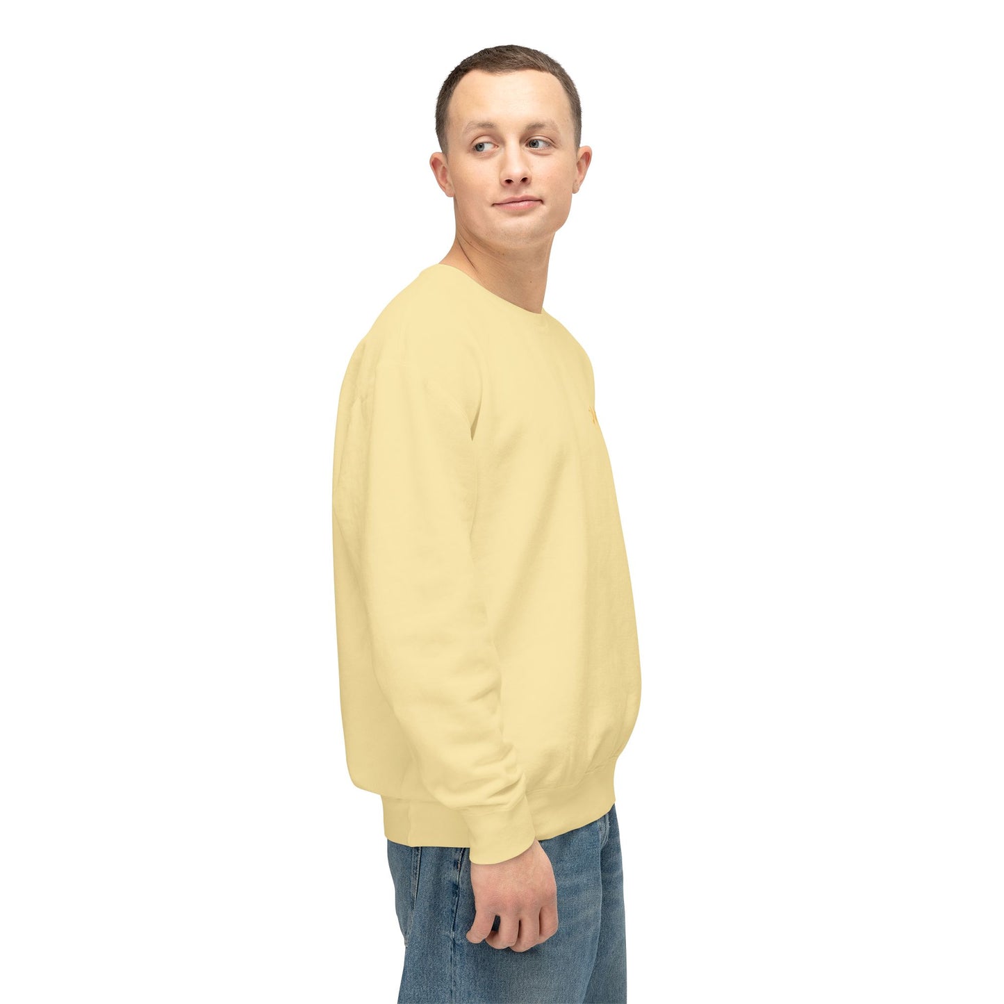 RYDEEM Unisex Lightweight Crewneck Sweatshirt - Casual Comfort for Everyday Wear