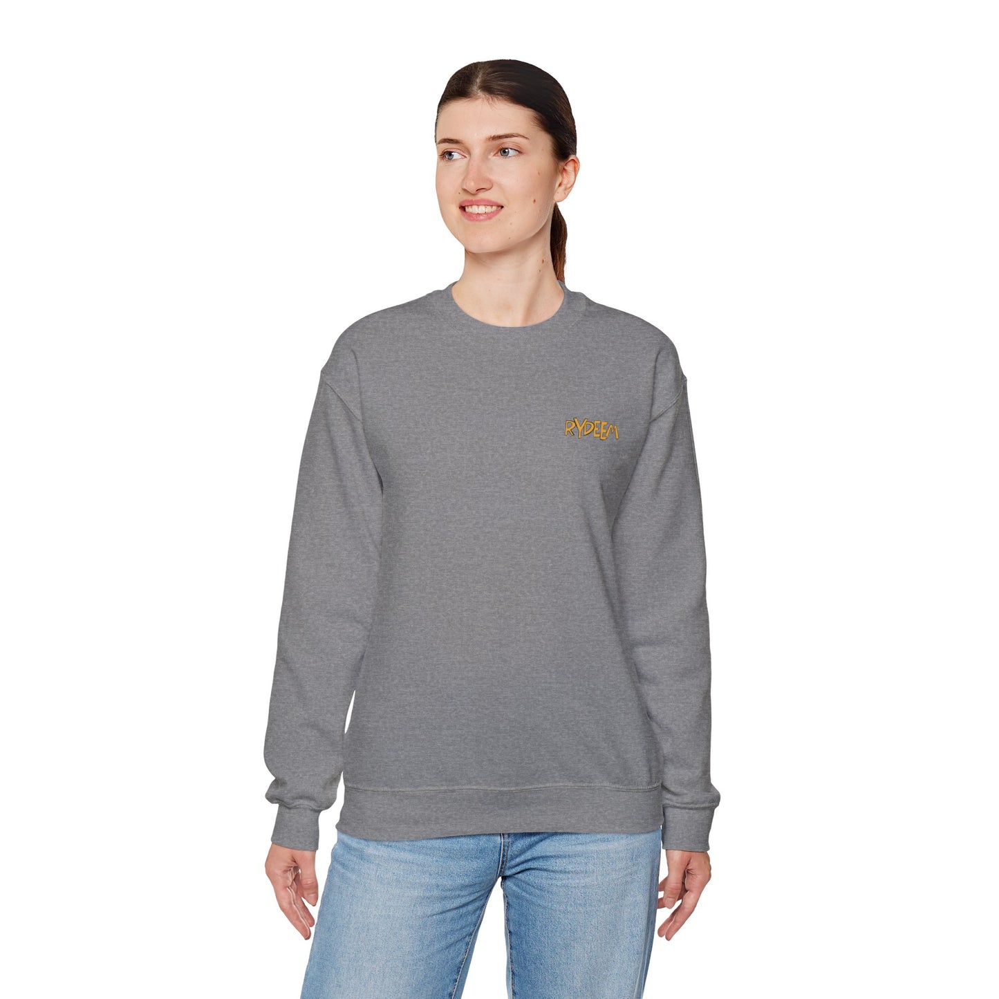 RAYDEEM Unisex Heavy Blend™ Crewneck Sweatshirt - Cozy Casual Style for Everyday Comfort