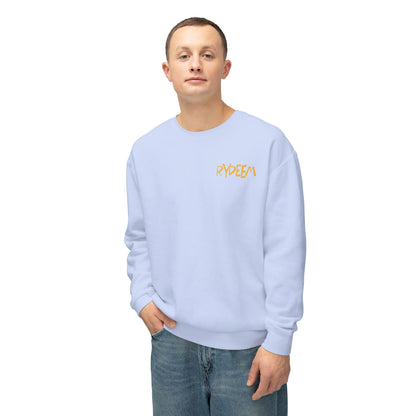 RYDEEM Unisex Lightweight Crewneck Sweatshirt - Casual Comfort for Everyday Wear