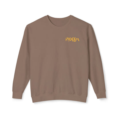 RYDEEM Unisex Lightweight Crewneck Sweatshirt - Casual Comfort for Everyday Wear