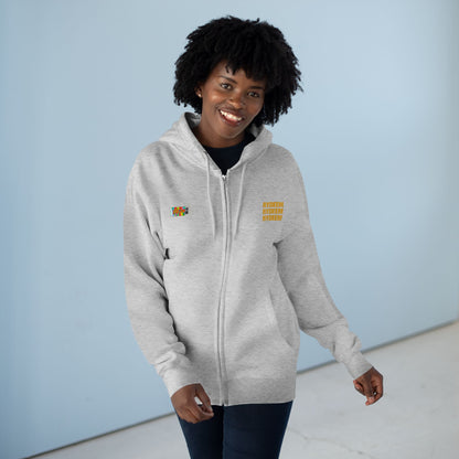 RYDEEM Unisex Zip Hoodie - Ideal for Chill Days and Celebrations