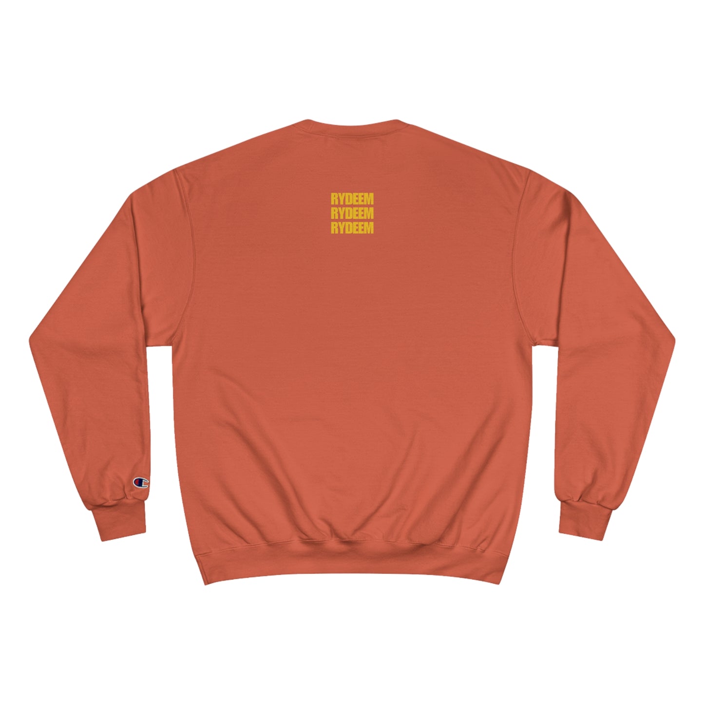 Colorful RYDEEM Champion Sweatshirt - Unisex, Cozy Casual Wear