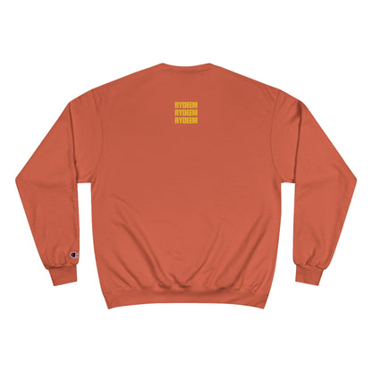 Colorful RYDEEM Champion Sweatshirt - Unisex, Cozy Casual Wear