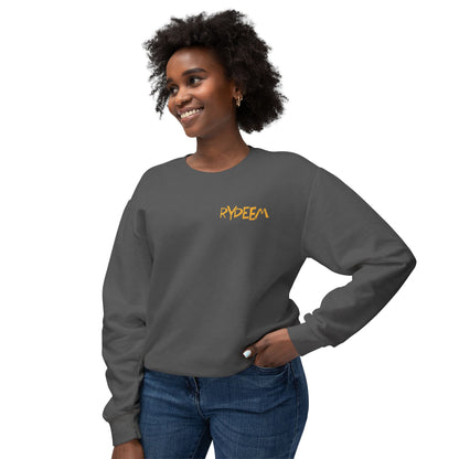 RYDEEM Unisex Lightweight Crewneck Sweatshirt - Casual Comfort for Everyday Wear