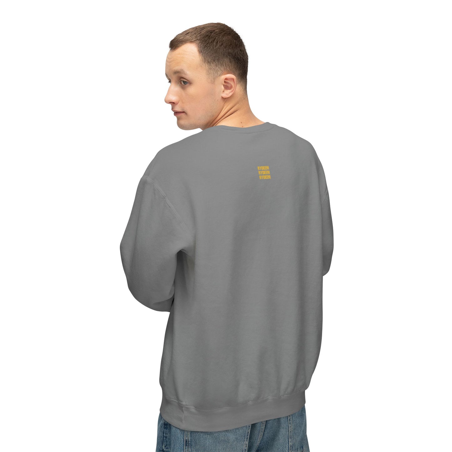 RYDEEM Unisex Lightweight Crewneck Sweatshirt - Casual Comfort for Everyday Wear