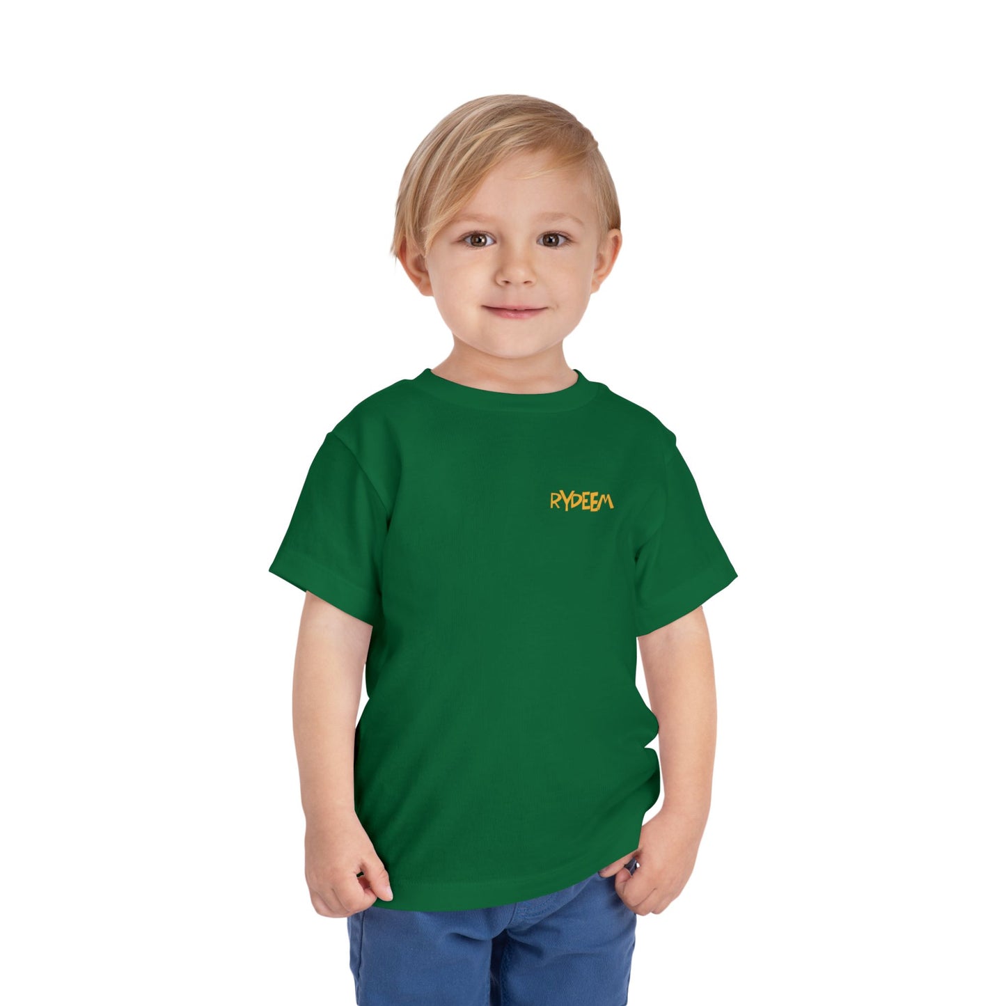 RYDEEM Toddler Short Sleeve Tee - Fun Everyday Wear for Kids