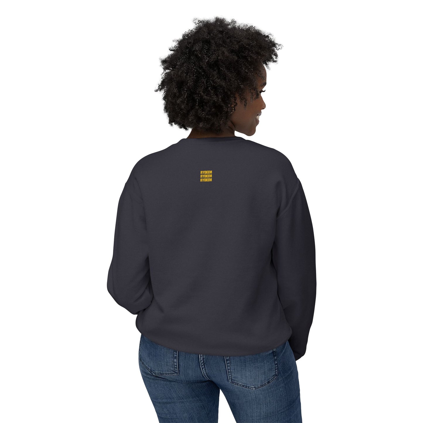 RYDEEM Unisex Lightweight Crewneck Sweatshirt - Casual Comfort for Everyday Wear