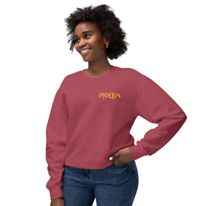 RYDEEM Unisex Lightweight Crewneck Sweatshirt - Casual Comfort for Everyday Wear