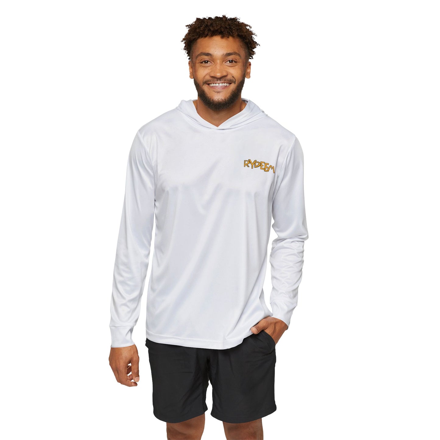 Men's Sports Warmup Hoodie - Lightweight Performance Layer with RYDEEM Design