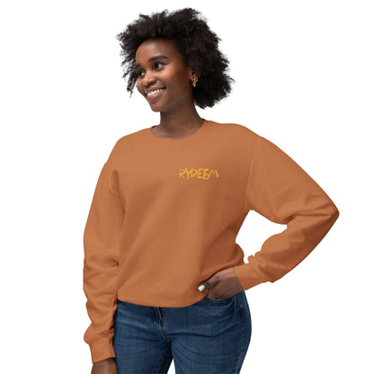 RYDEEM Unisex Lightweight Crewneck Sweatshirt - Casual Comfort for Everyday Wear