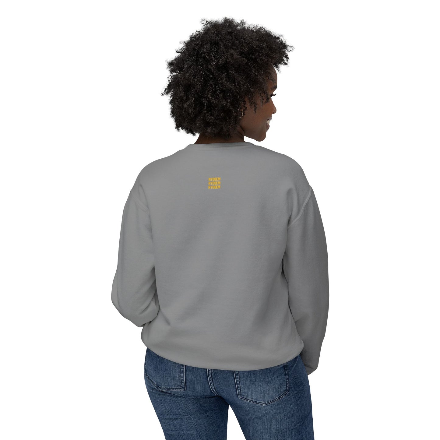 RYDEEM Unisex Lightweight Crewneck Sweatshirt - Casual Comfort for Everyday Wear